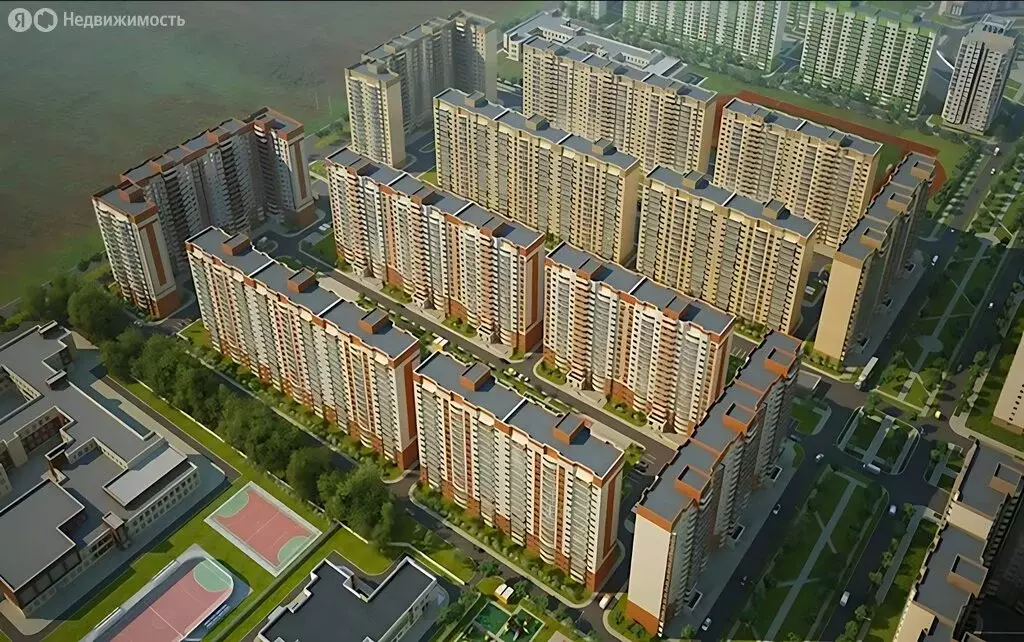 2-комнатная квартира: Отрадное, Рубиновая улица, 17 (59.7 м) - Фото 1