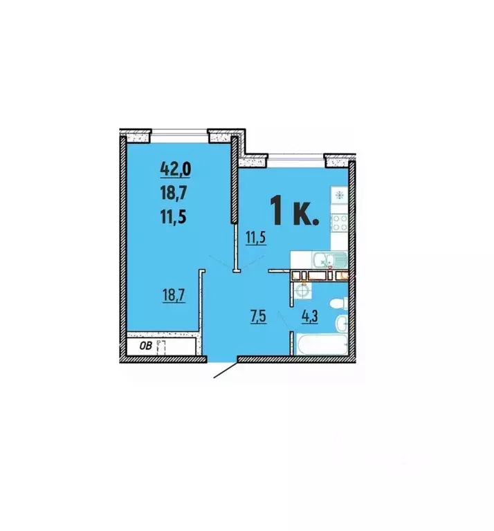 1-к кв. Краснодарский край, Туапсинский муниципальный округ, с. Агой ... - Фото 1