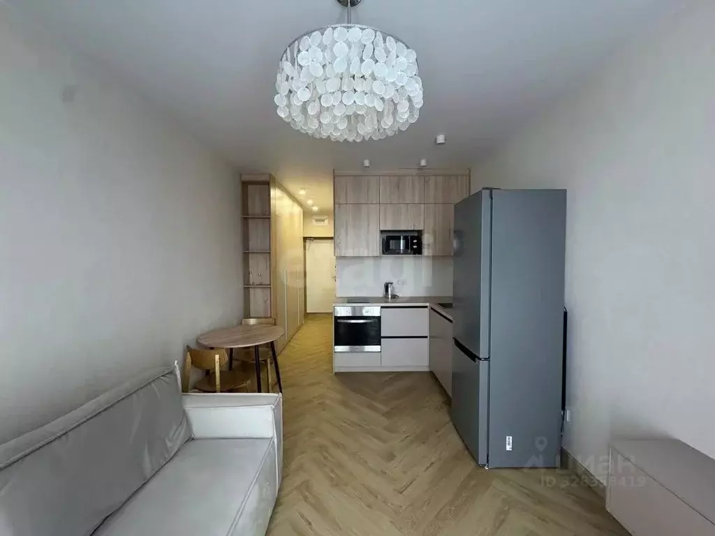 Студия Тюменская область, Тюмень ул. Вадима Бованенко, 7 (30.0 м) - Фото 2