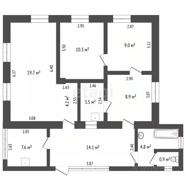 Дом в Крым, Феодосия ул. Западная (83 м) - Фото 2