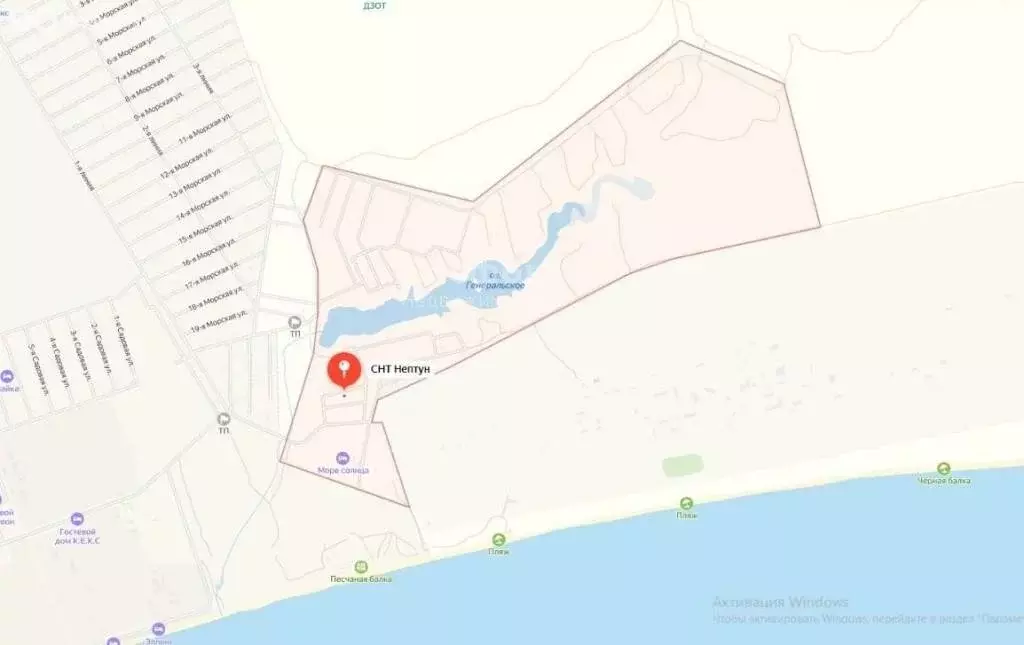 Участок в Батальненское сельское поселение, СНТ Нептун (8 м) - Фото 2