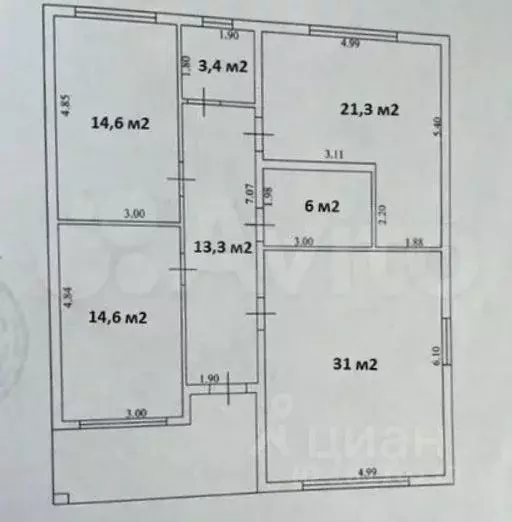 Дом в Севастополь ул. Бертье-Делагарда, 14 (120 м) - Фото 1