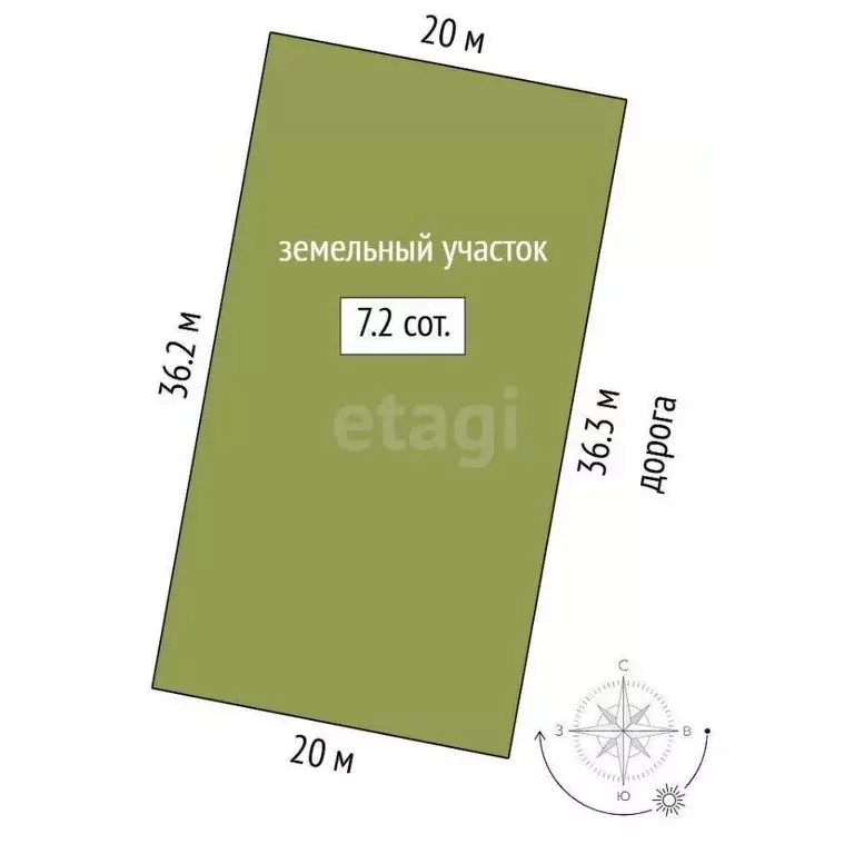 Участок в Тюменская область, Тюмень Звенящие Кедры Тюмени ДНП,  (7.2 ... - Фото 2