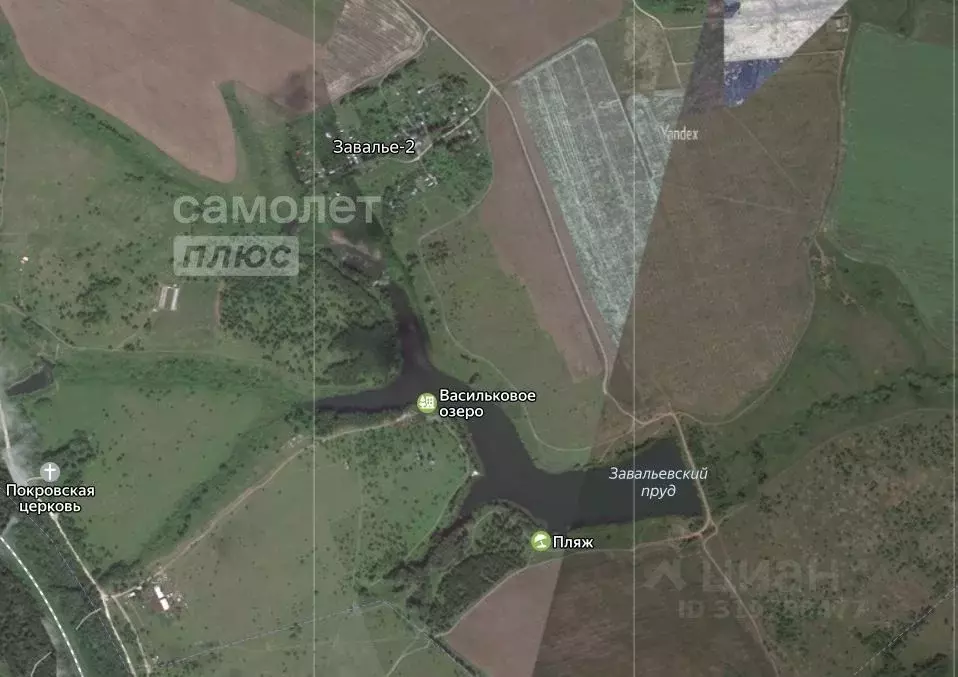 Участок в Московская область, Кашира городской округ, д. Завалье-1 ул. ... - Фото 1