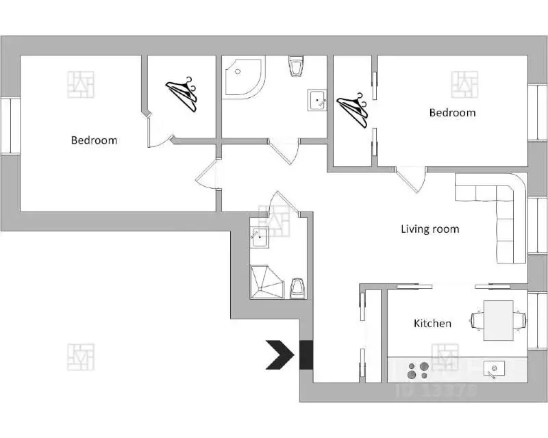 3-к кв. Москва Хорошевское ш., 12к1 (87.0 м) - Фото 2