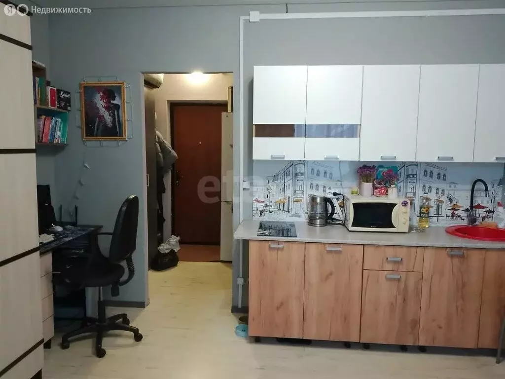 Квартира-студия: Коряжма, улица Набережная им. Н. Островского, 4 (23.9 ... - Фото 2