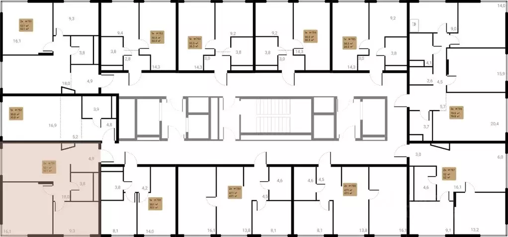2-к кв. Московская область, Химки Лесная Коллекция жилой комплекс, к3 ... - Фото 2