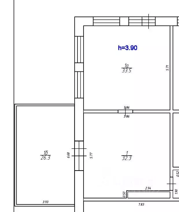 Квартира, 2 комнаты, 92.1 м - Фото 2