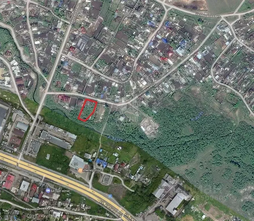Участок в Красноярский край, Красноярск Назаровская ул., 37 (8.63 ... - Фото 2