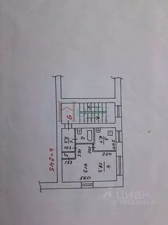 1-к кв. Новосибирская область, Новосибирск ул. Авиастроителей, 1/10 ... - Фото 1