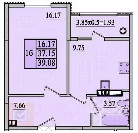 1-к кв. Крым, Евпатория ул. Чапаева, 28Г (39.08 м) - Фото 1