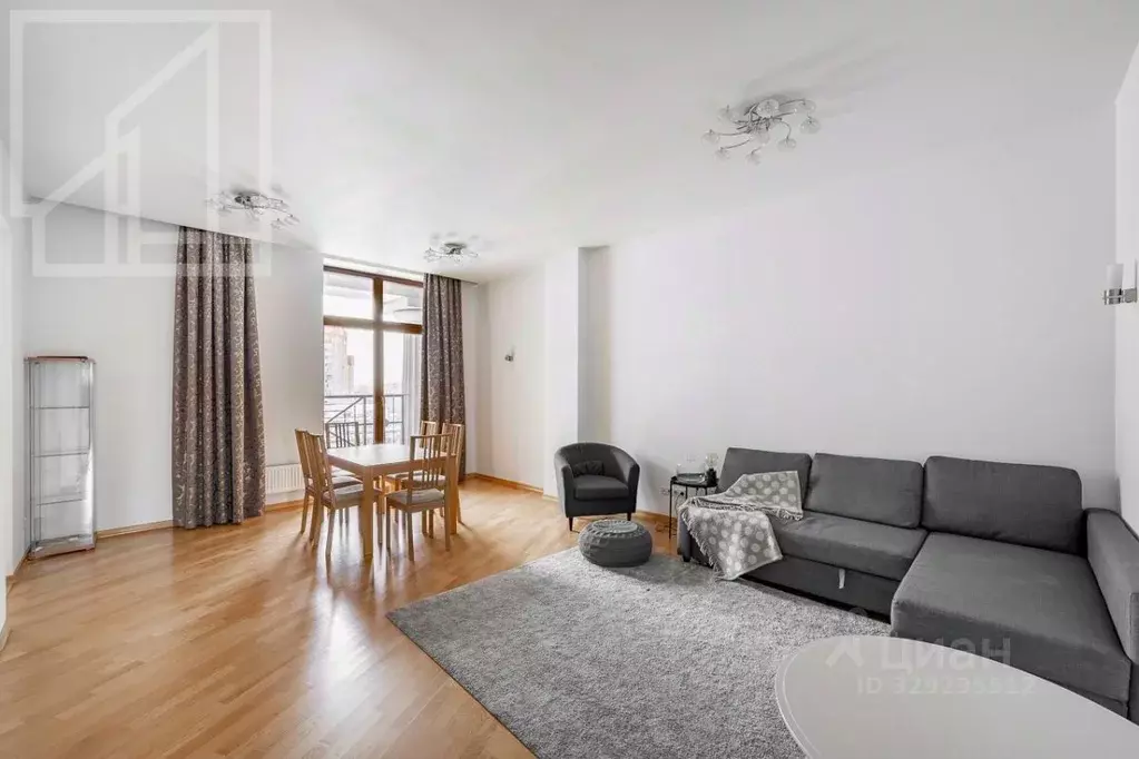 3-к кв. Москва ул. Малая Полянка, 2 (126.0 м) - Фото 1