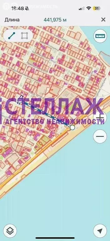 Участок в село Береговое, Курская улица (12 м) - Фото 0