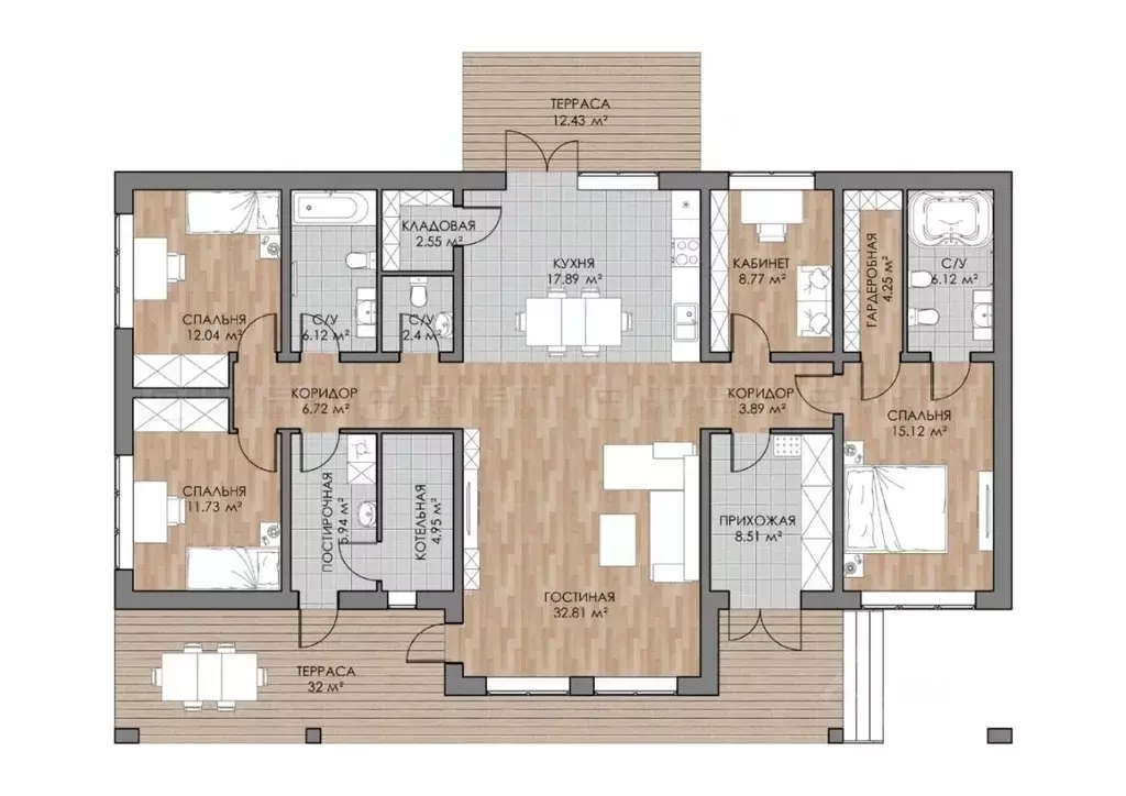 Дом в Татарстан, Лаишевский район, Столбищенское с/пос, с. Столбище ... - Фото 2