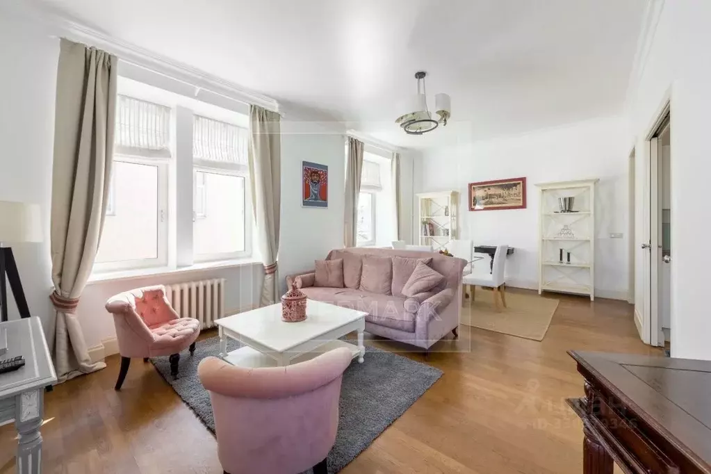 3-к кв. Москва ул. Большая Ордынка, 9/4С1 (80.0 м) - Фото 1