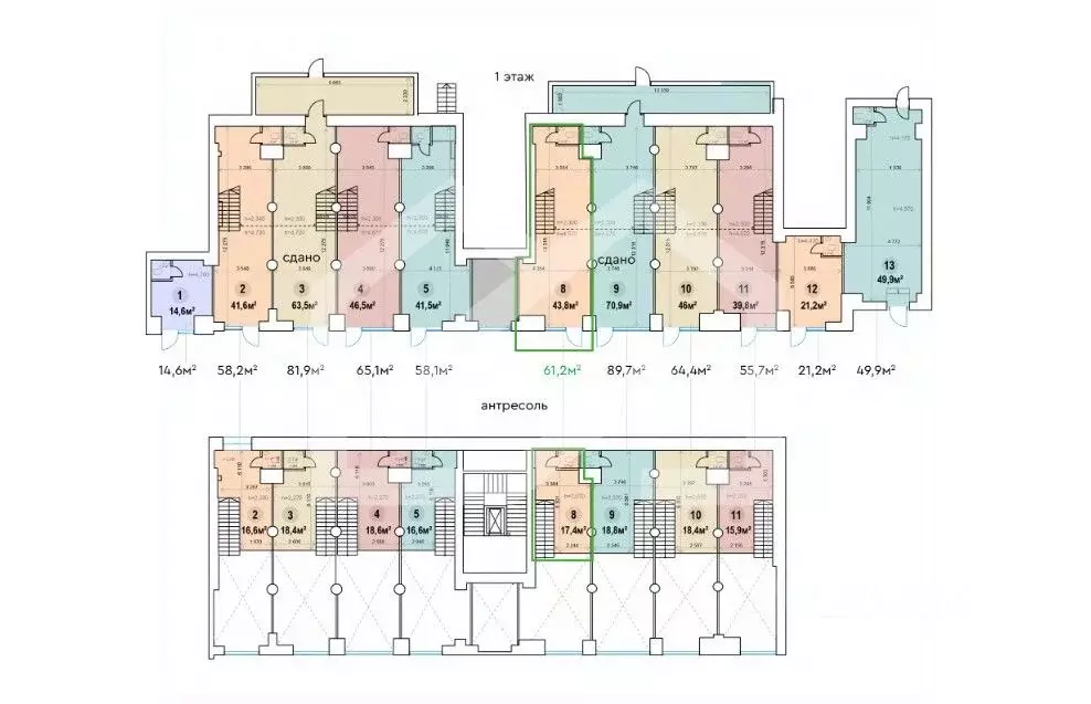 Помещение свободного назначения в Москва ул. Земляной Вал, 25 (61 м) - Фото 2