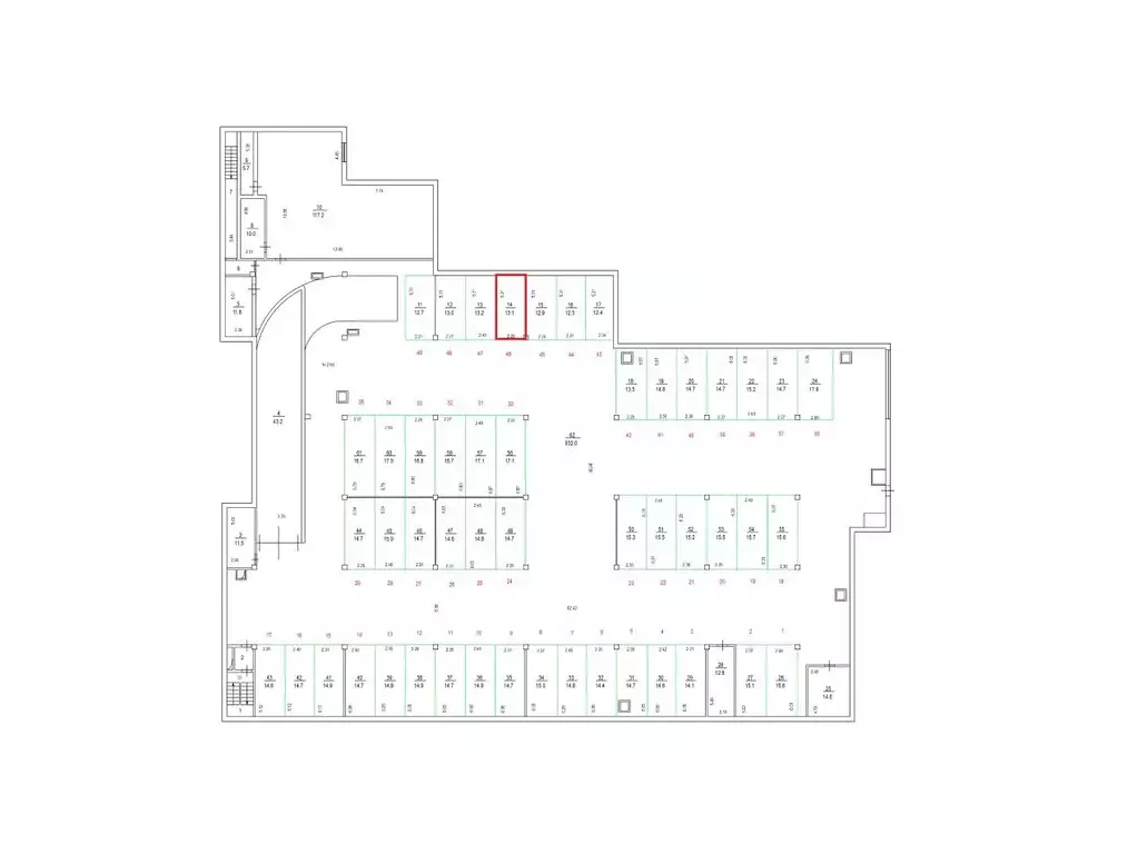Гараж в Москва Новочеремушкинская ул., 23К1 (13 м) - Фото 1