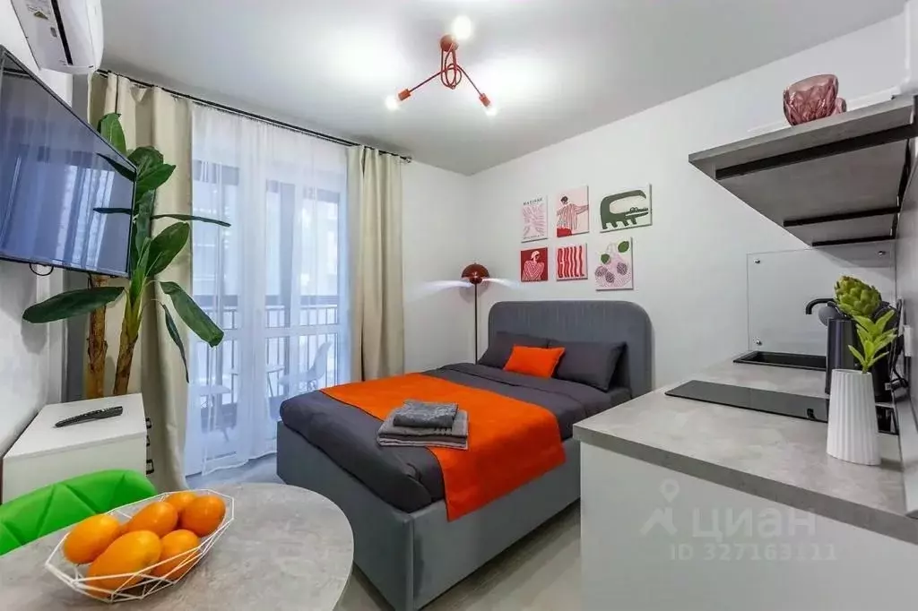 1-к кв. Москва Амурская ул., 1к1 (17.0 м) - Фото 1