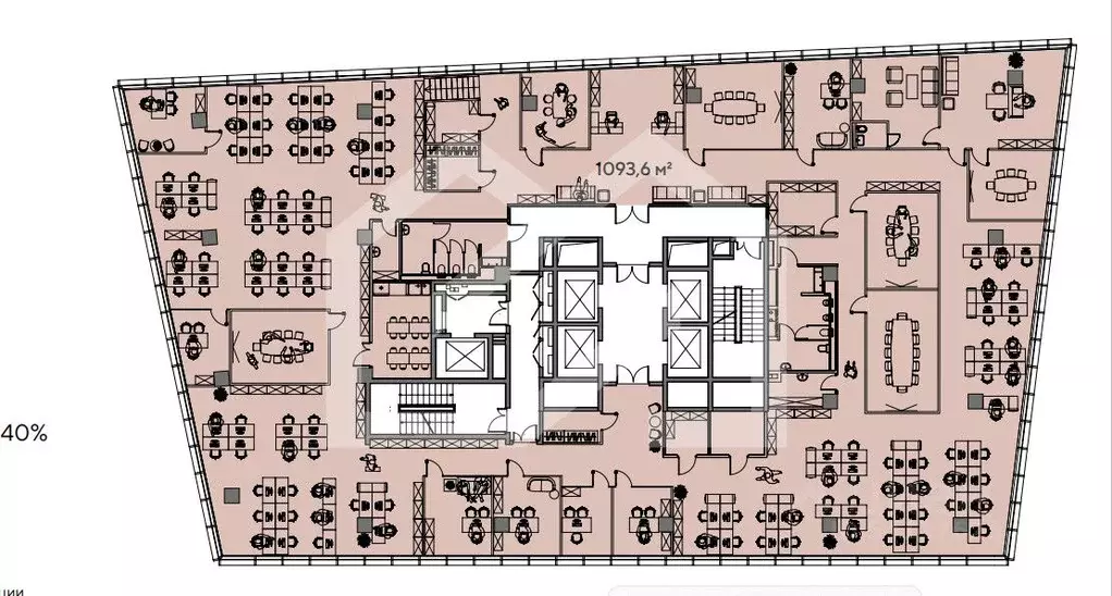 Помещение свободного назначения в Москва ул. Обручева, 23С1 (1094 м) - Фото 2