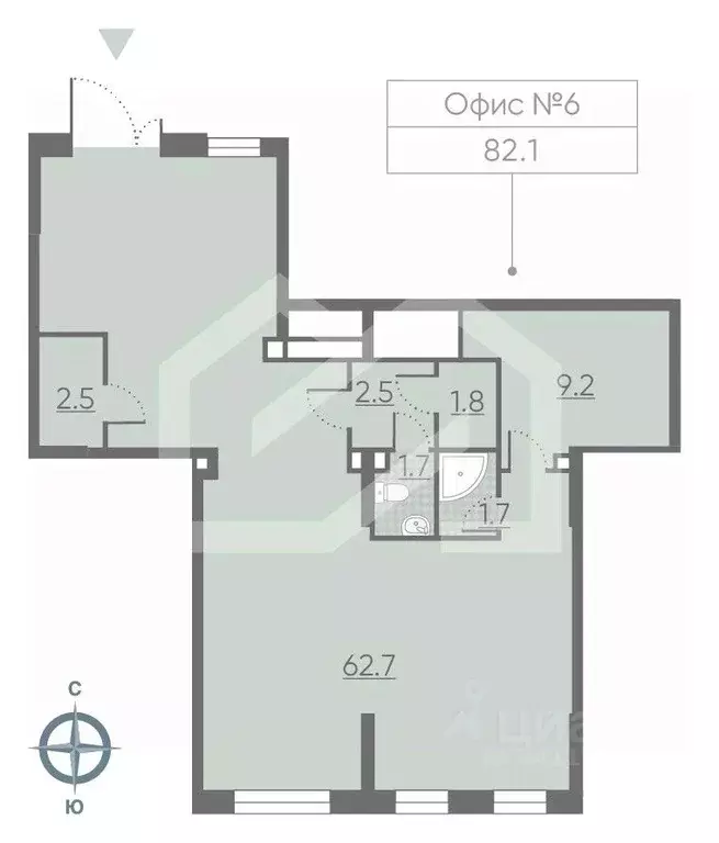 Помещение свободного назначения в Москва Производственная ул., 19Ак2 ... - Фото 2