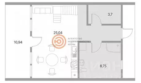 Дом в Тюменская область, Нижнетавдинский муниципальный округ, ... - Фото 2