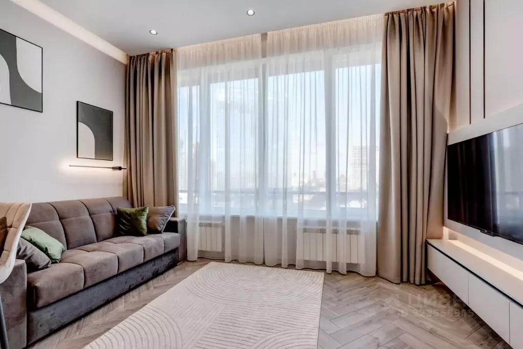 Студия Москва Шелепихинская наб., 34к5 (32.0 м) - Фото 1