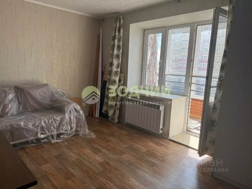 1-к кв. Чувашия, Чебоксары ул. И.П. Прокопьева, 4 (32.3 м) - Фото 2