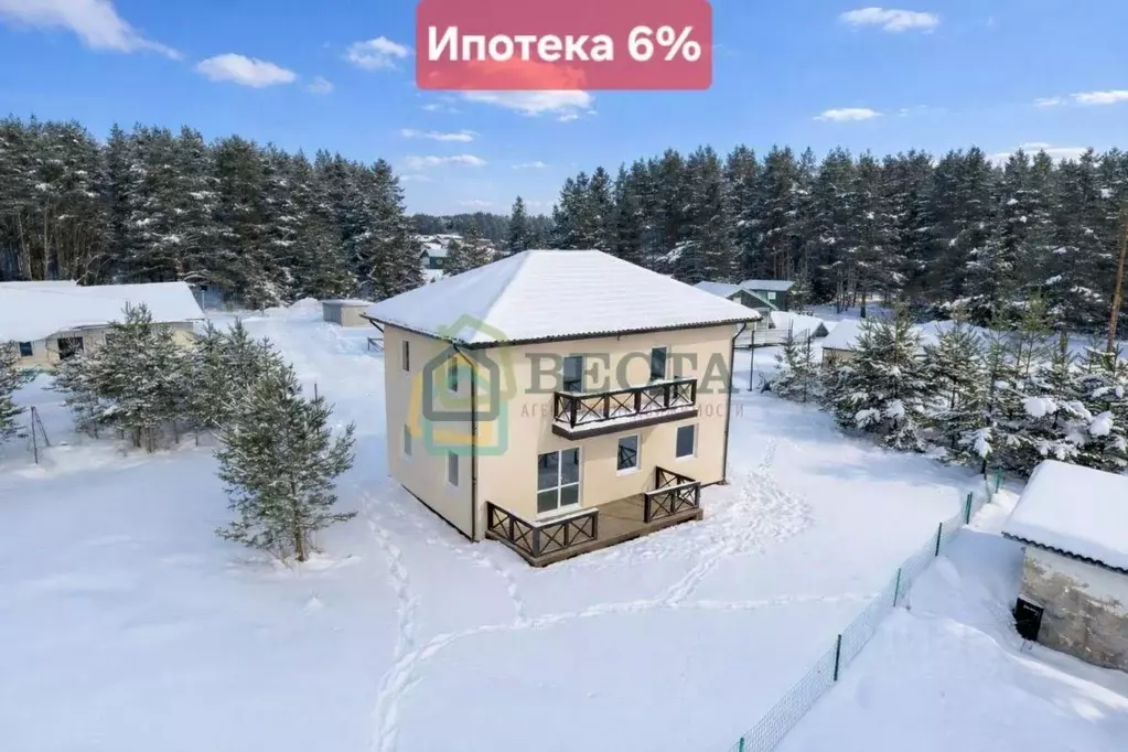 Дом в Ленинградская область, Приозерский район, Запорожское с/пос, ... - Фото 2