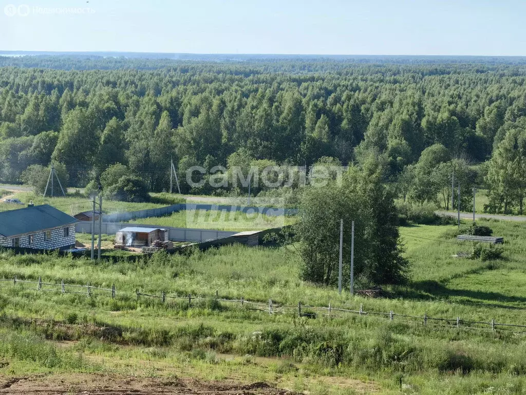 Участок в Костромской район, Бакшеевское сельское поселение, деревня ... - Фото 1