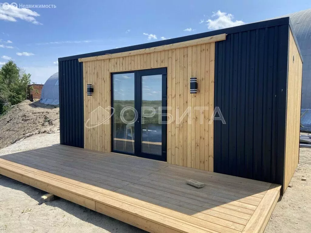 Дом в Тюменский район, деревня Патрушева (27 м) - Фото 1