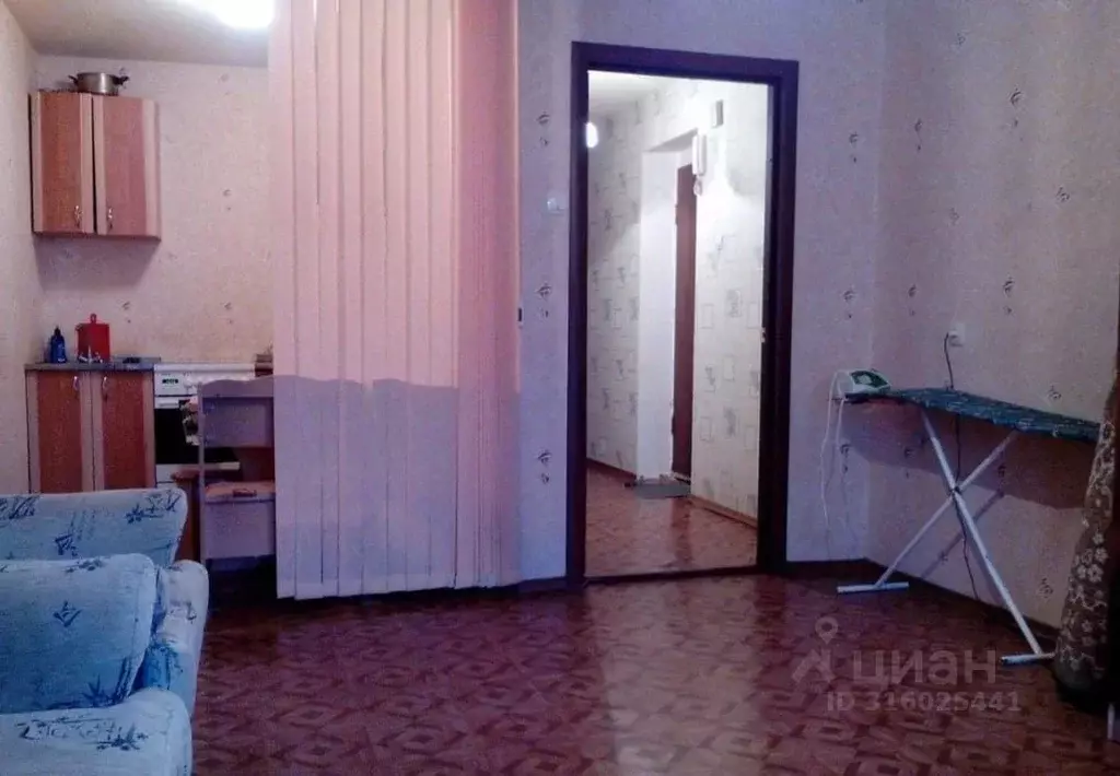 Студия Тамбовская область, Тамбов Ореховая ул., 1 (32.0 м) - Фото 2