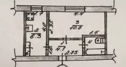 1-к. квартира, 22,7 м, 4/5 эт. - Фото 0