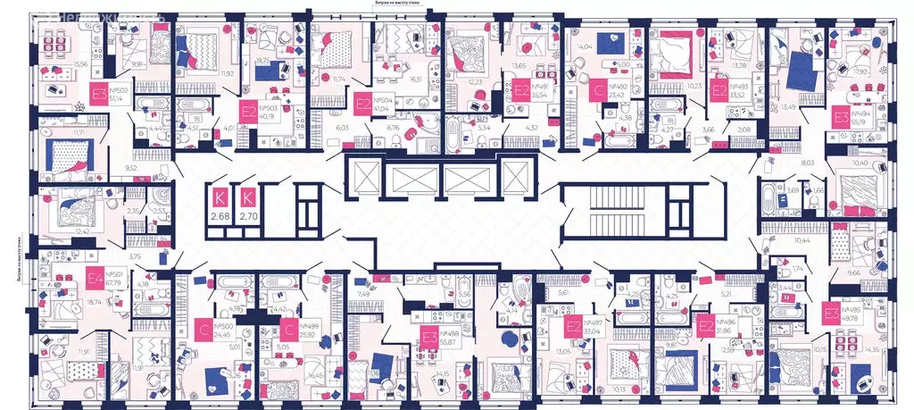 1-комнатная квартира: Тула, Новомосковское шоссе, 5 (41.04 м) - Фото 2