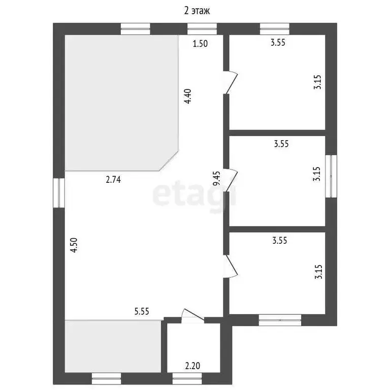 Дом в село Новолыбаево, Береговая улица (190 м) - Фото 1