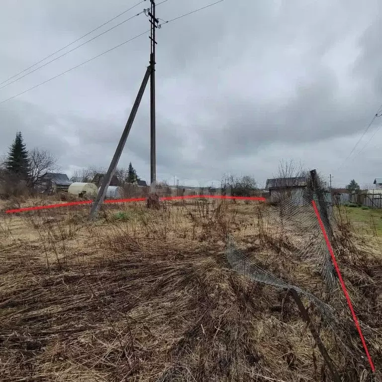 Участок в Вологодская область, пос. Ермаково пер. 1-й Нижний (10.97 ... - Фото 2