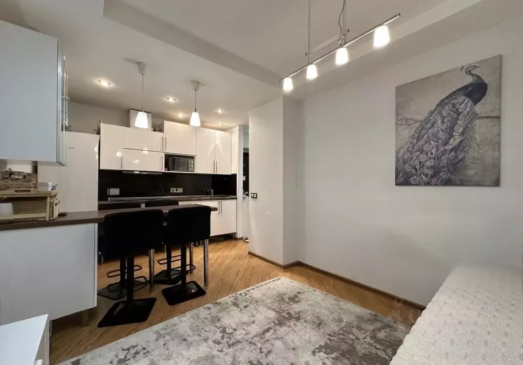 1-к кв. Московская область, Домодедово Западный мкр, ул. Лунная, 9 ... - Фото 2