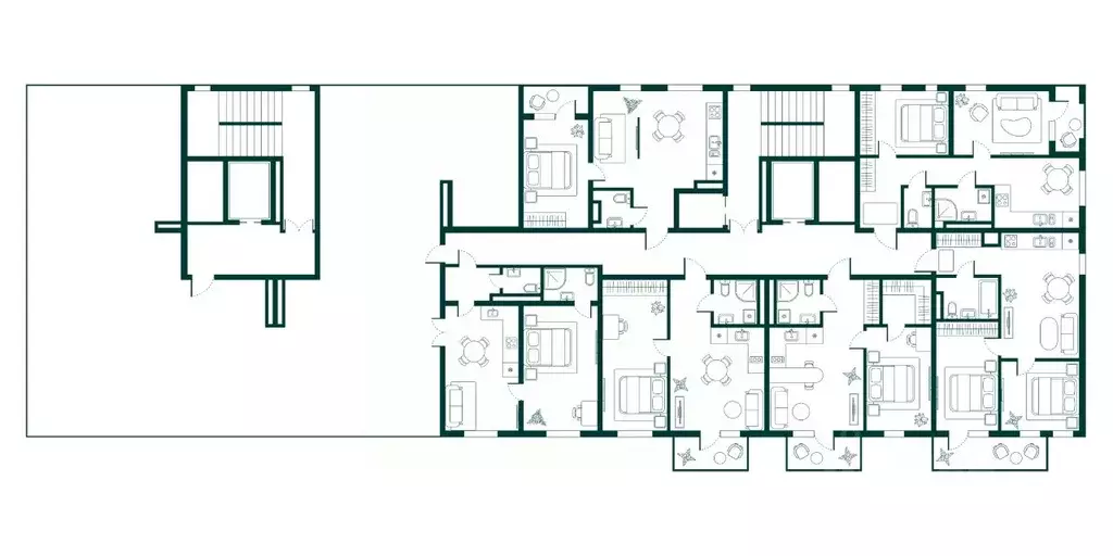 2-к кв. Дагестан, Дербент Новая История жилой комплекс (51.51 м) - Фото 2