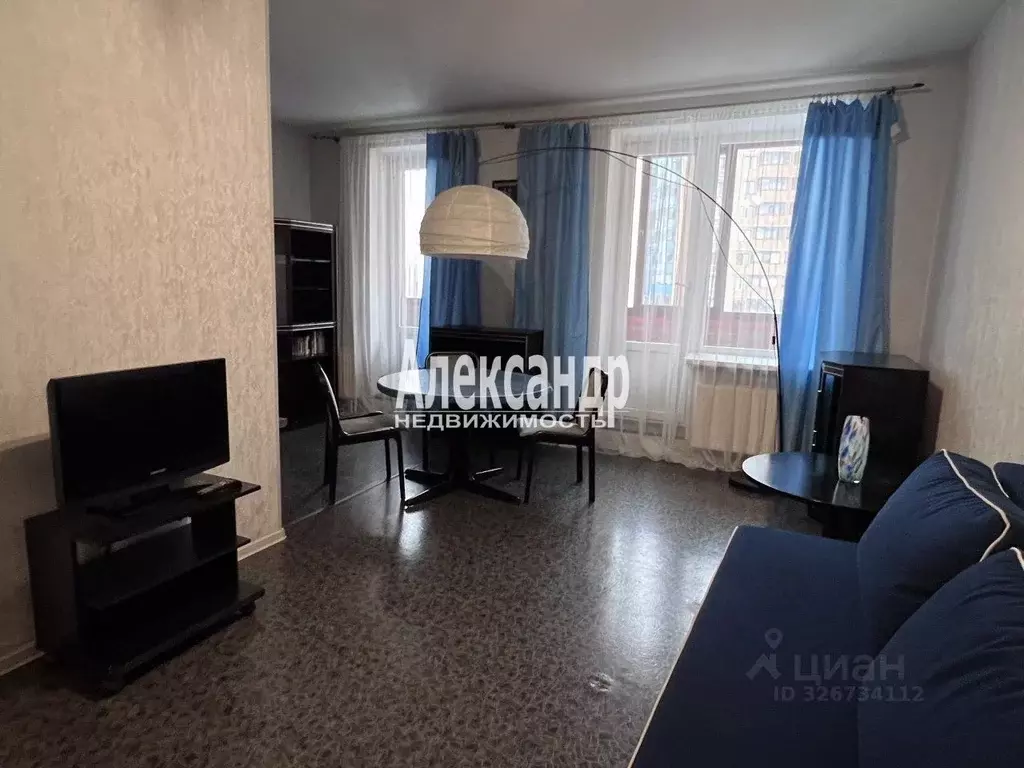 Студия Санкт-Петербург ул. Брянцева, 15к2 (38.8 м) - Фото 2