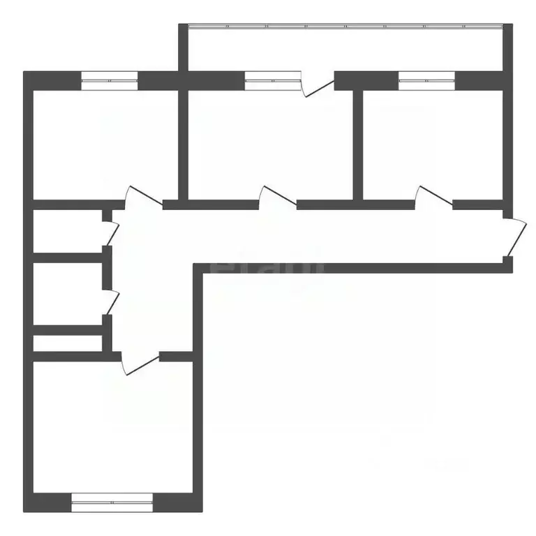 3-к кв. Тульская область, Тула Приупская ул., 11Б (72.0 м) - Фото 1
