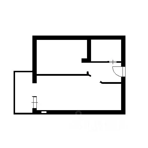 1-к кв. Санкт-Петербург ул. Дыбенко, 42к3 (36.7 м) - Фото 2