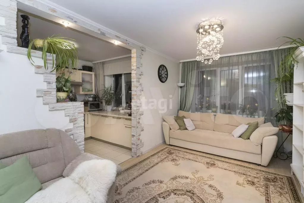 3-к. квартира, 65,4 м, 8/9 эт. - Фото 1