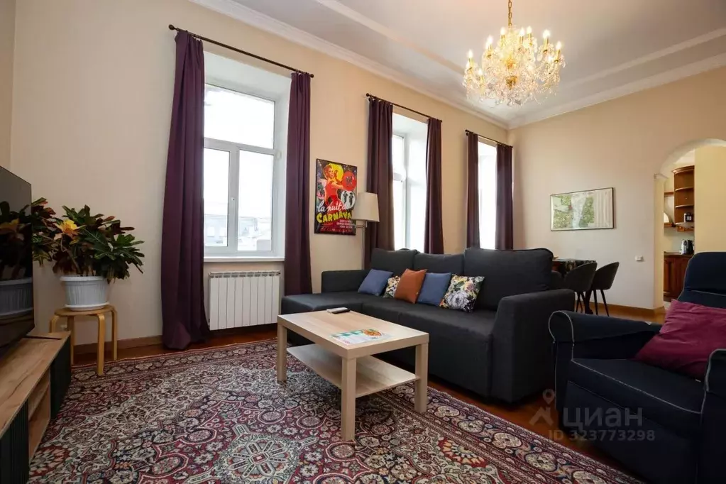 5-к кв. Санкт-Петербург Миллионная ул., 17 (157.0 м) - Фото 2