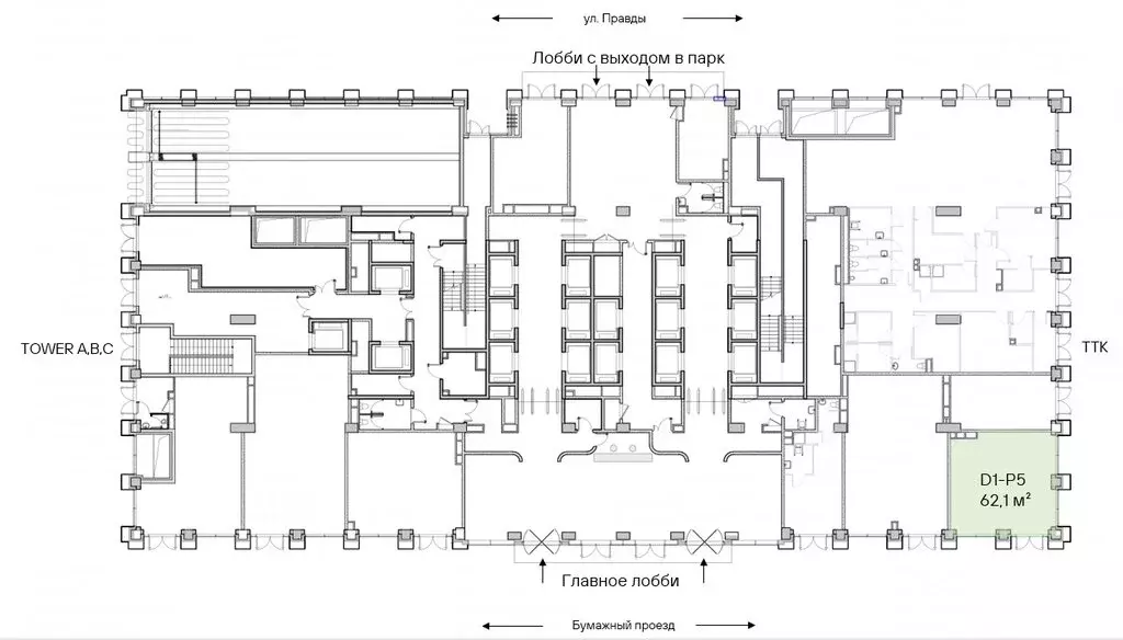 Торговая площадь (62.1 м) - Фото 1