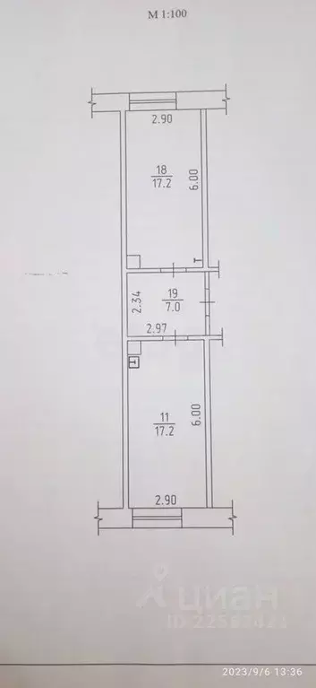 2-к кв. Удмуртия, Можгинский район, Керамик ст. Лесная ул., 9 (41.4 м) - Фото 2
