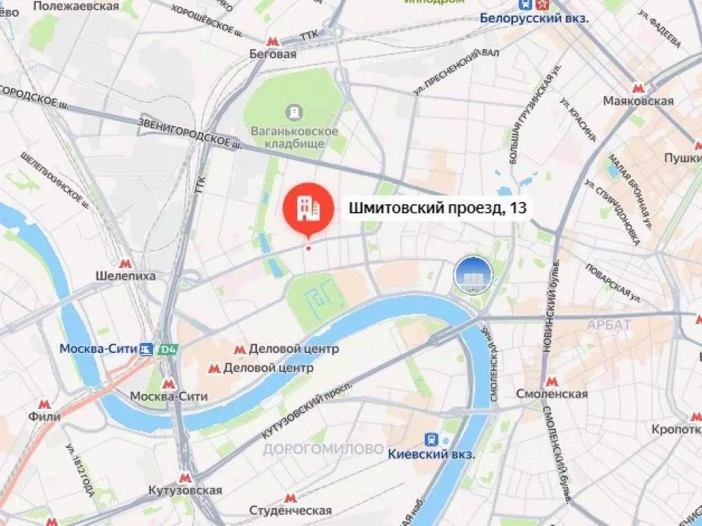 Торговая площадь в Москва Шмитовский проезд, 13 (86 м) - Фото 2