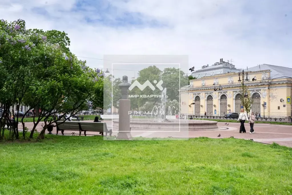 3-к кв. Санкт-Петербург Итальянская ул., 33 (90.0 м) - Фото 0