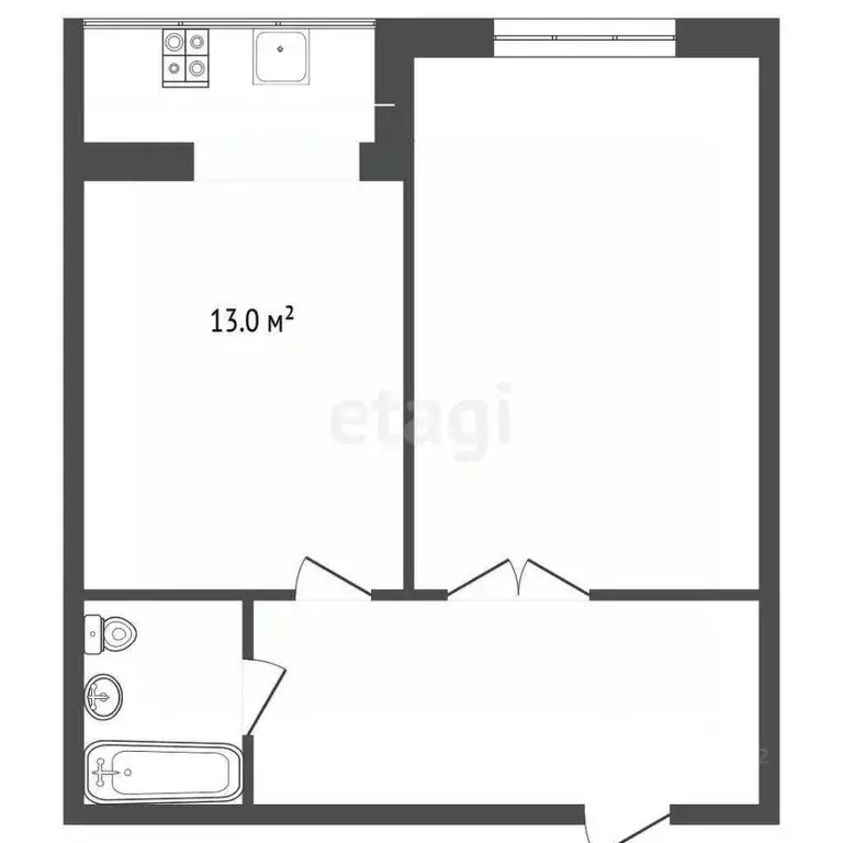 1-к кв. Ставропольский край, Кисловодск Азербайджанская ул. (38.2 м) - Фото 2