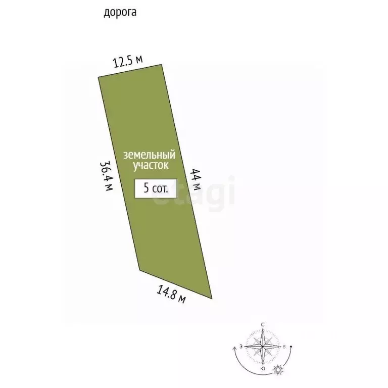 Участок в Крым, Феодосия муниципальный округ, Курортное пгт ул. ... - Фото 2