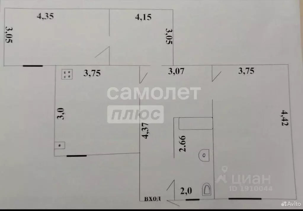 Дом в Ставропольский край, Предгорный муниципальный округ, пос. ... - Фото 2