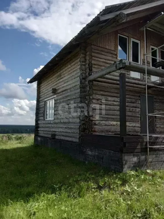 дом в коми, сыктывдинский район, зеленец муниципальное образование, д. . - Фото 1